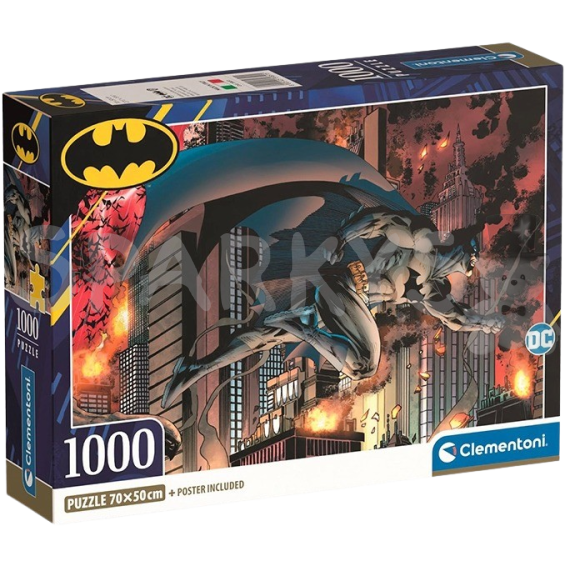 Clementoni - Puzzle 1000 Batman                    