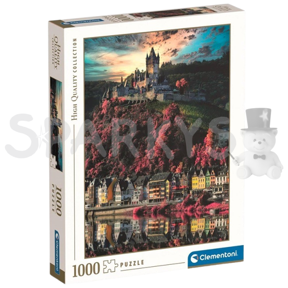 Clementoni - Puzzle 1000 Hrad Cochem                    