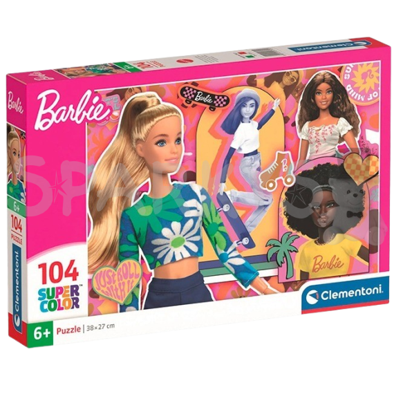 Clementoni - Puzzle 104 Barbie                    