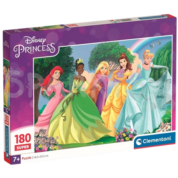 Clementoni - Puzzle 180 Disney princezny                    