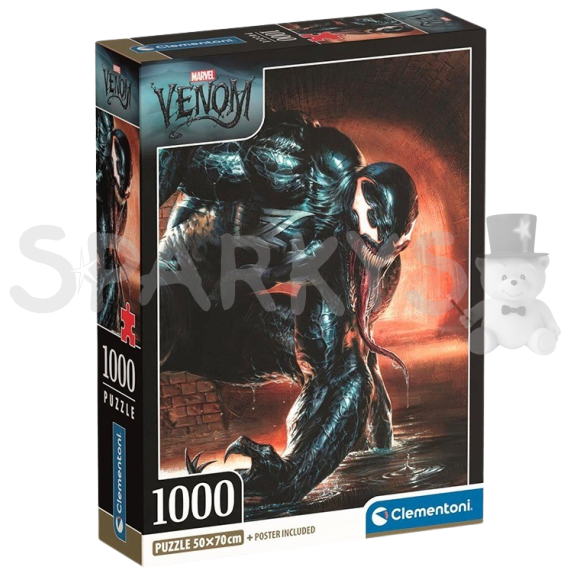 Clementoni - Puzzle 1000 Marvel Venom                    