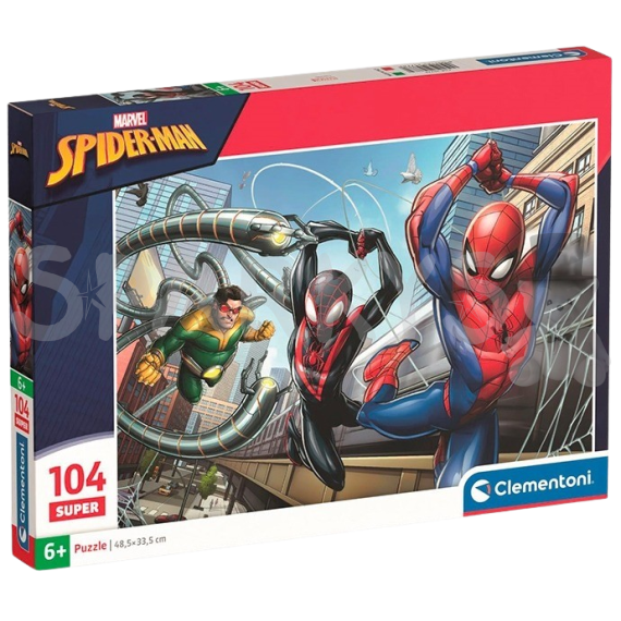 Clementoni - Puzzle 104 Spider-Man                    