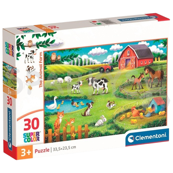 Clementoni - Puzzle 30 Zvířecí farma                    