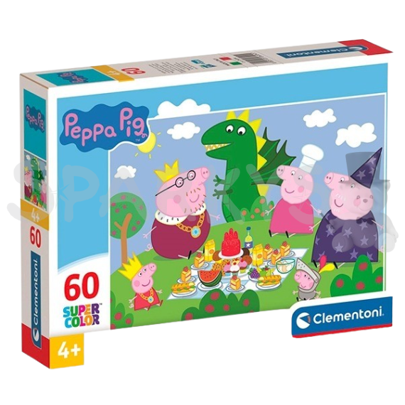 Clementoni - Puzzle 60 Prasátko Peppa                    