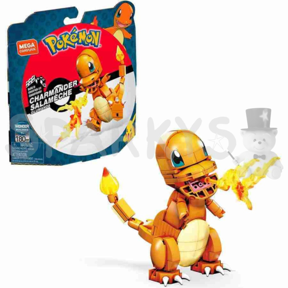 Mega Construx postav a vystav si Pokémona - Charmander                    