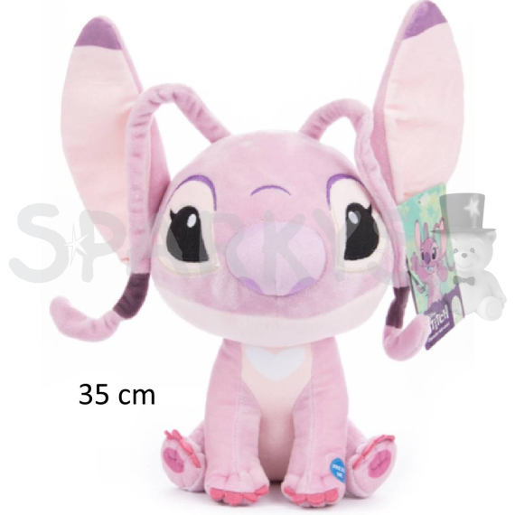 Plyšový ANGEL STITCH růžový se zvukem 35cm                    