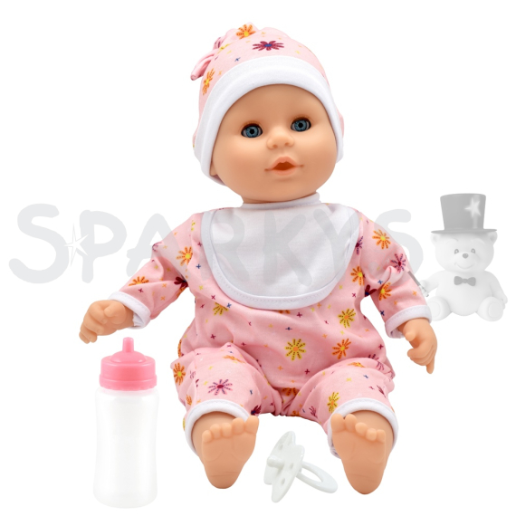 Dolls World Miminko Little Treasure PINK - 38 cm                    