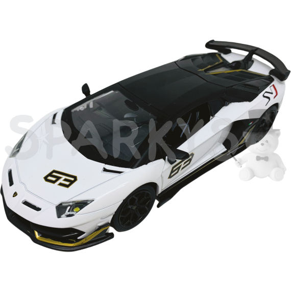 Kovový model - 1:24 Lamborghini Aventador SVJ                    