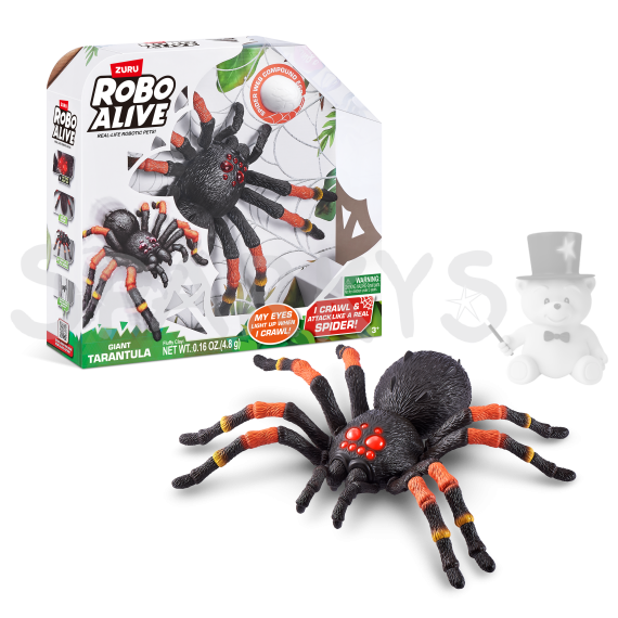 ZURU - ROBO ALIVE -  Obří tarantule 38 cm                    