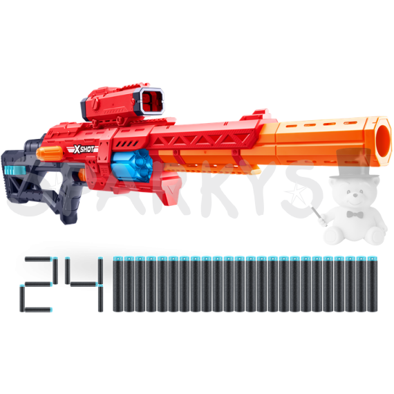 ZURU X-SHOT Excel Ranger X8 Blaster 24 šipek                    