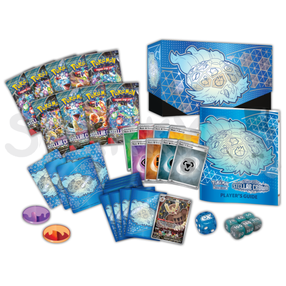 Pokémon TCG: SV07 Stellar Crown - Elite Trainer Box                    