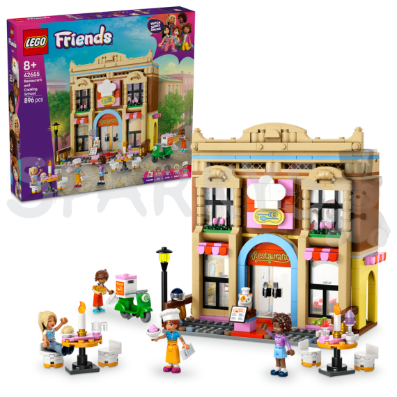 LEGO® Friends 42655 Restaurace a škola vaření                    