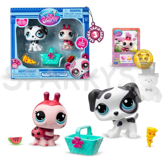 Littlest Pet Shop 2 figúrky                    