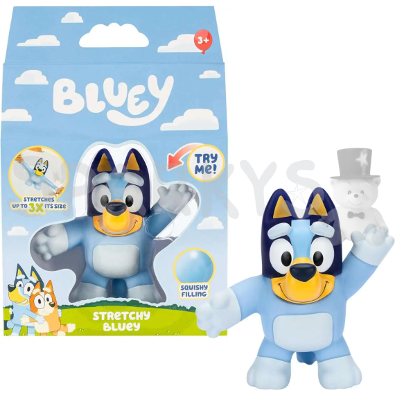 Bluey Stretchy Super pružná figúrka Bluey                    
