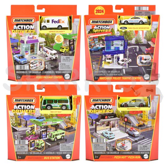 Matchbox herný set Action Drivers - viac druhov                    