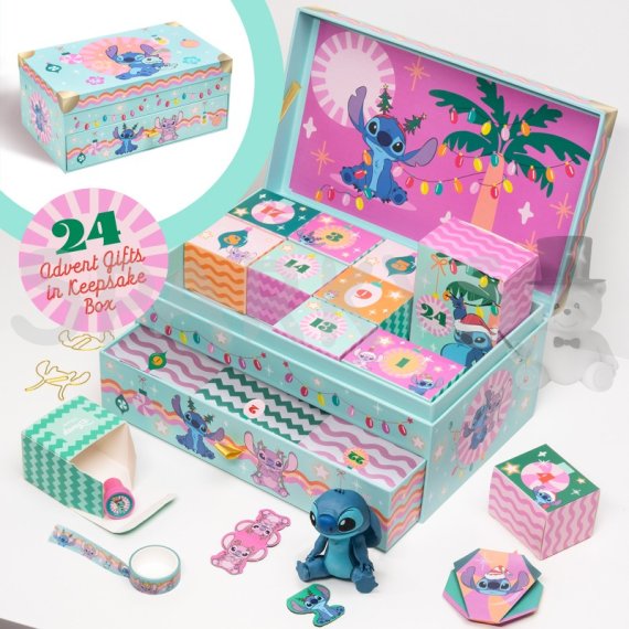 Stitch adventný kalendár Keepsake                    