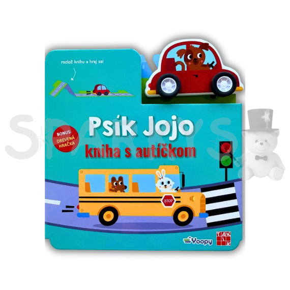 Psík Jojo - kniha s autíčkom                    