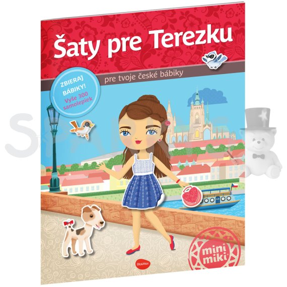 Ella&amp;Max Šaty pre TEREZKU ? Kniha samolepiek                    