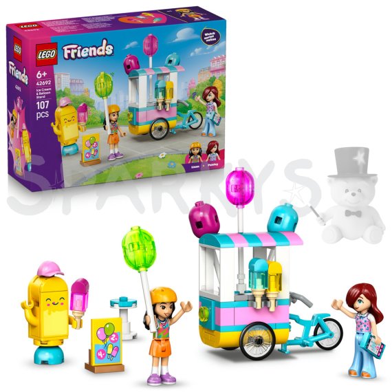 LEGO® Friends 42692 Stánok so zmrzlinou a balónmi                    