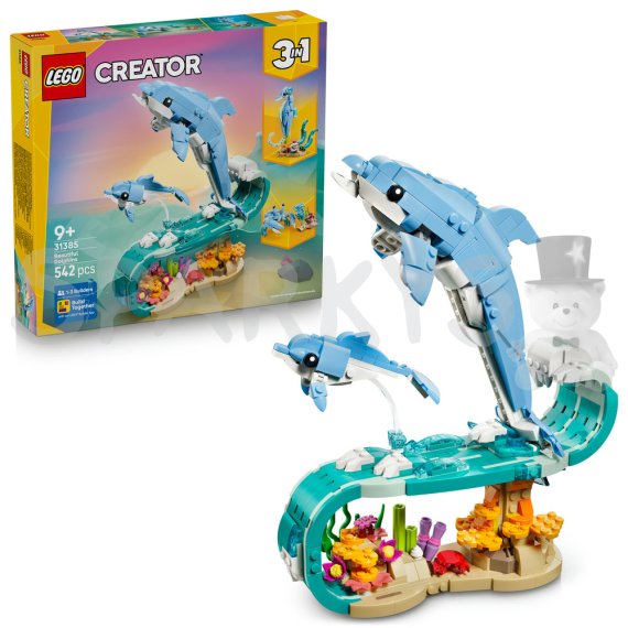LEGO® Creator 3 v 1 31385 Morské živočíchy: Krásne delfíny                    