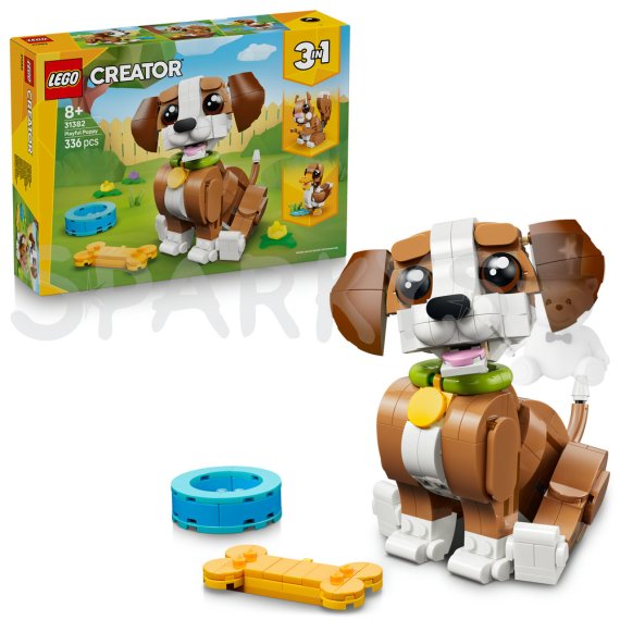 LEGO® Creator 3 v 1 31382 Roztomilé zvieratká: Hravé šteniatko                    