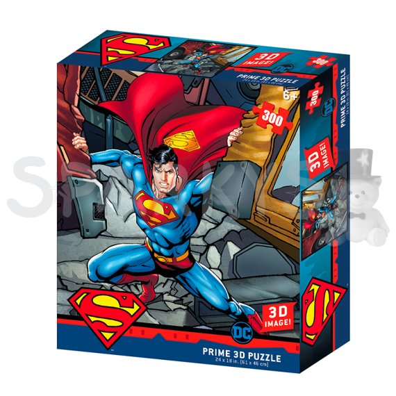 PRIME 3D PUZZLE - Superman Strength 300 dielikov                    