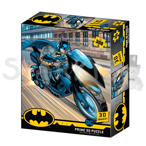 PRIME 3D PUZZLE - Batcycle 300 dielikov                    