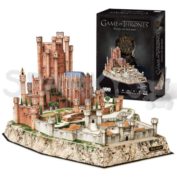 CubicFun - Puzzle 3D HBO Game Of Thrones - 314 dielikov                    