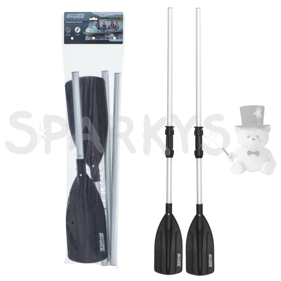 BESTWAY 62064 - Skladacie hliníkové veslá pre člny a kajaky 2v1 (1,45 m / 2,18 m)                    
