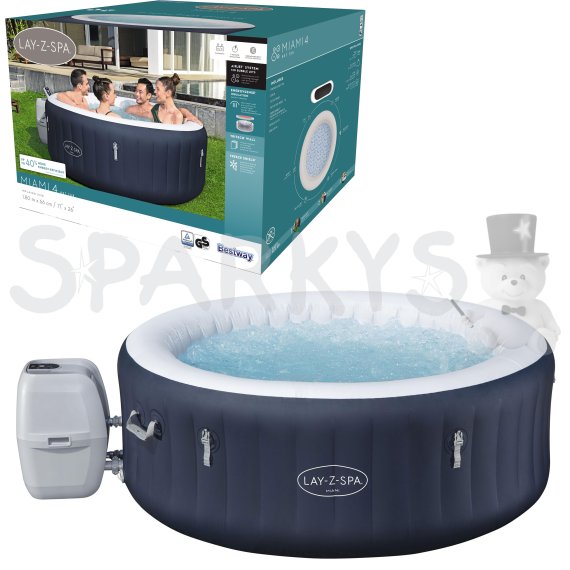 BESTWAY 6001C - Vírivka Lay-Z-Spa® Miami AirJet (EnergySense)                    