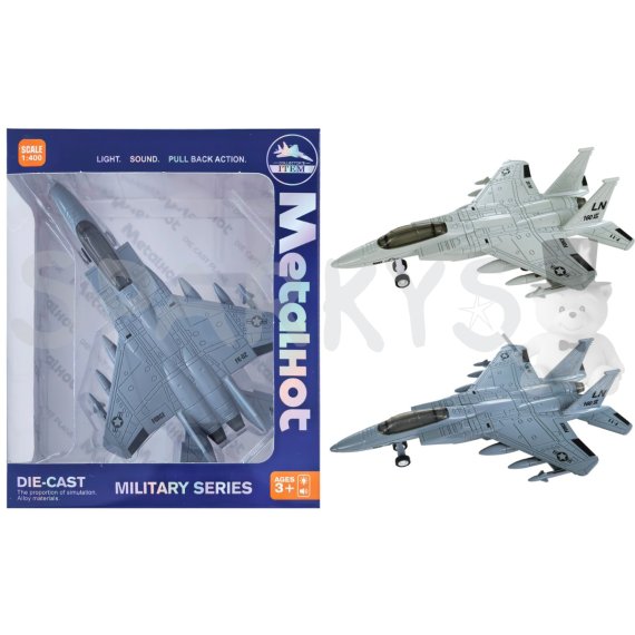 Kovový Model 1:400 Stíhačka F-15 Eagle - viac druhov                    