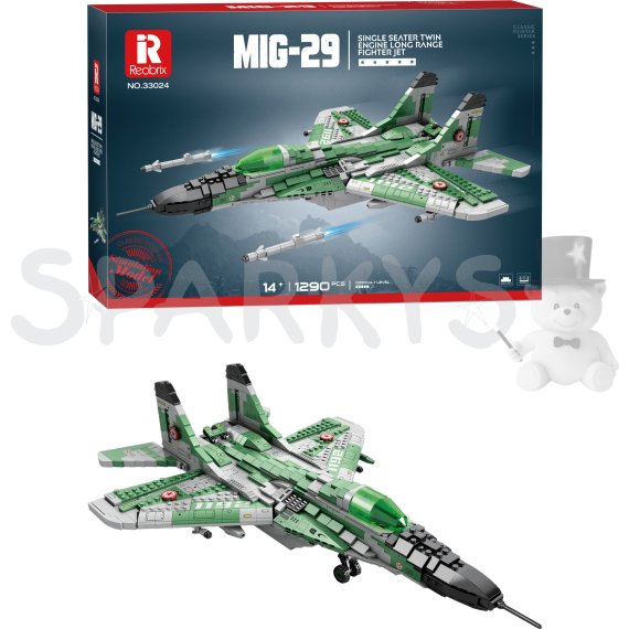 Stavebnica Stíhačky MiG-29 - 1290 Dielikov                    