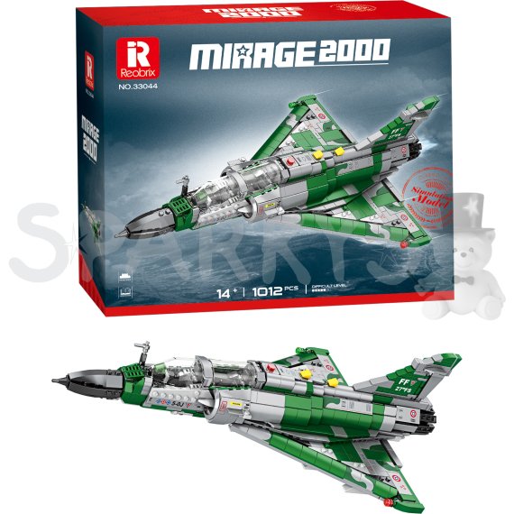 Stavebnica Stíhačky Mirage 2000 - 1012 Dielikov                    