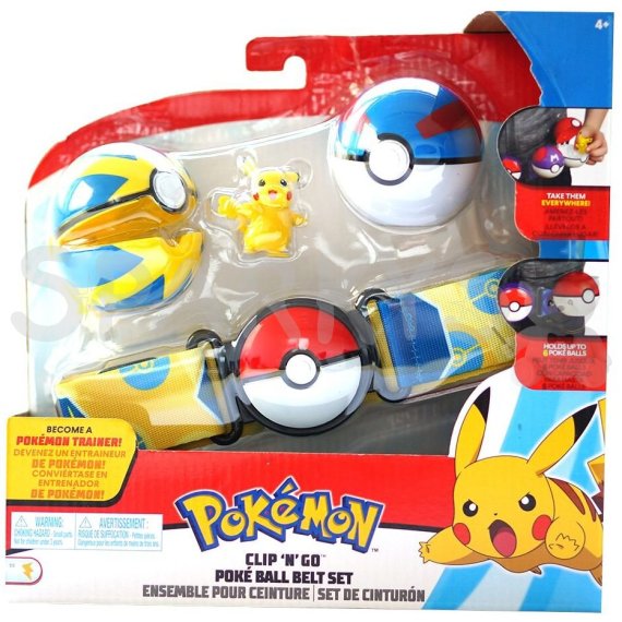Pokémon Poké Ball Belt Clip 'n' Go Set viac druhov                    