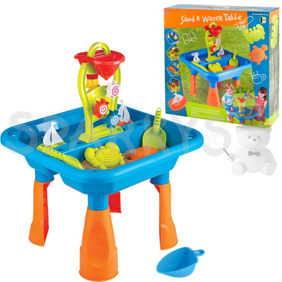 PLAYGO - Stôl s vodou a pieskom – sada (20 dielov)                    