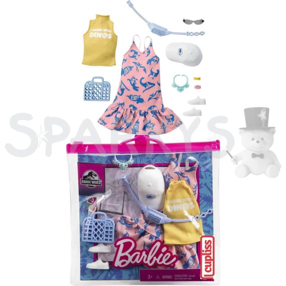 Barbie set oblečenie Jurassic World™ 10ks                    