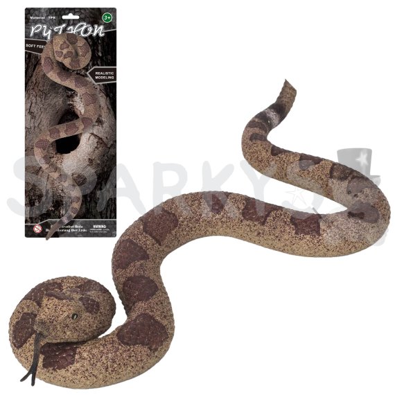 Živá príroda: Rattlesnake - realistický model hada (46 cm)                    