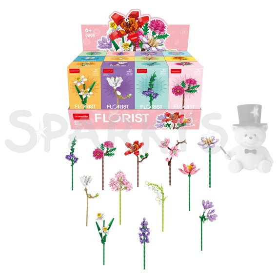 FLORIST Romantické a okrasné jarné kvety, 12 druhov                    