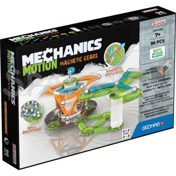 GEOMAG Mechanics Motion 96 dielikov                    