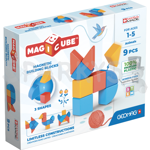 GEOMAG Magicube Shapes 9 dielikov                    