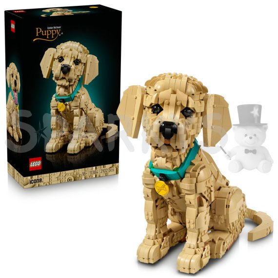 LEGO® Icons 11384 Šteňa zlatého retrievera                    