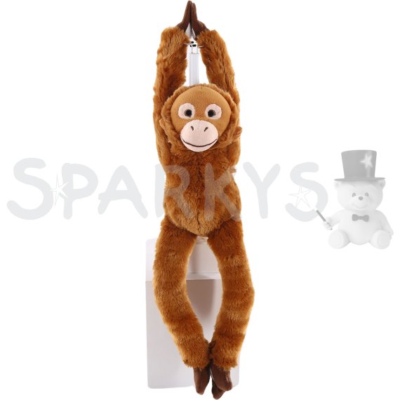 Orangutan mláďa visiace 46 cm                    