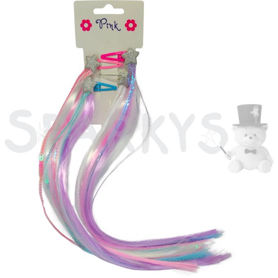 Sponky s príčeskom 4ks                    