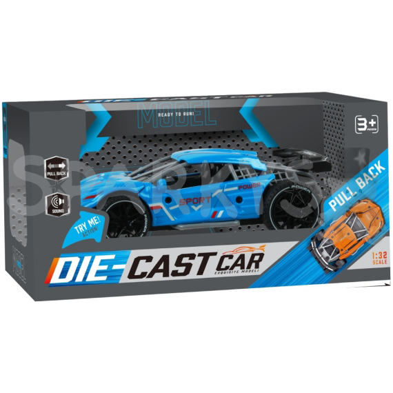 Auto Racing Cars 1:32 KLX600-321 spätné naťahovanie                    