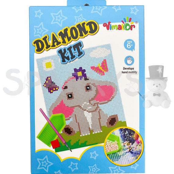 Diamantové maľovanie - BABY Slon                    