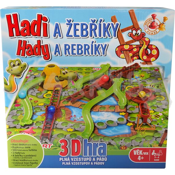 STUDO GAMES - 3D hady a rebríky                    
