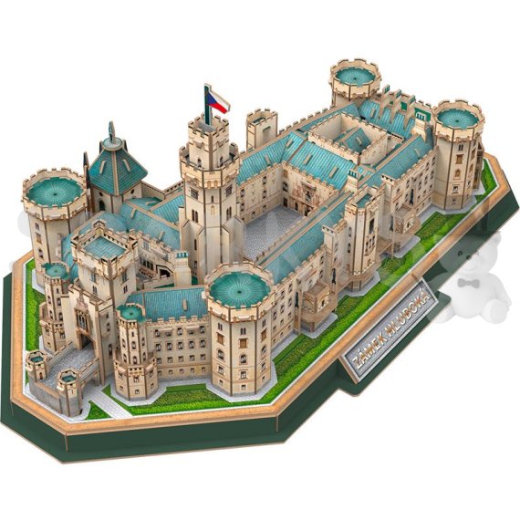 CubicFun - Puzzle 3D Zámok Hlboká                    