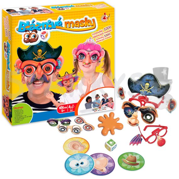 STUDO GAMES - Bláznivé masky                    