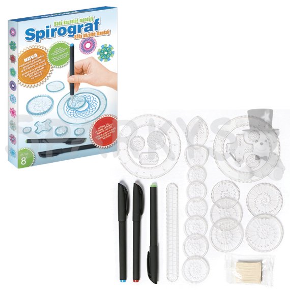 Spirograf Sada kúzelnej mandaly                    