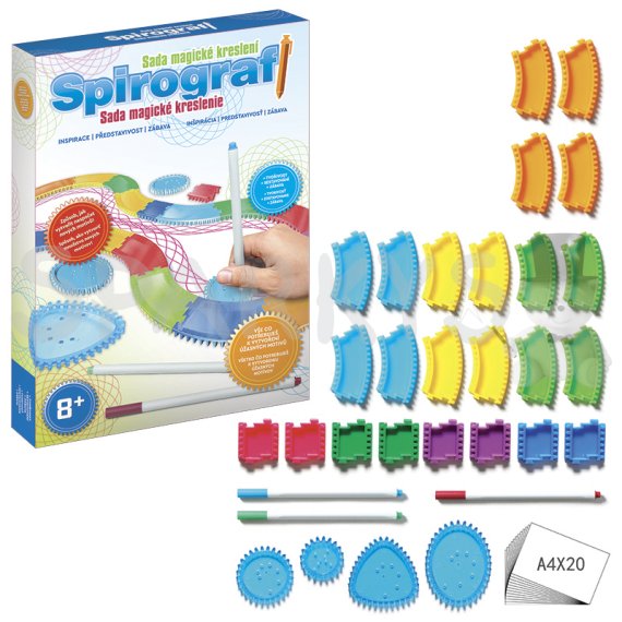 Spirograf Sada magické kreslenie                    